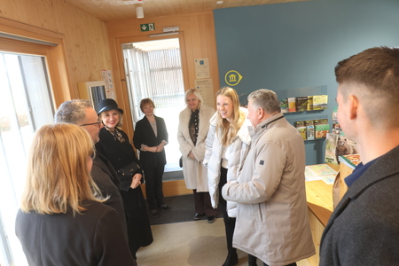 SPREJEM EVROPSKE POSLANKE ZALE TOMAŠIČ 08 FOTO LJUBO VUKELIČ